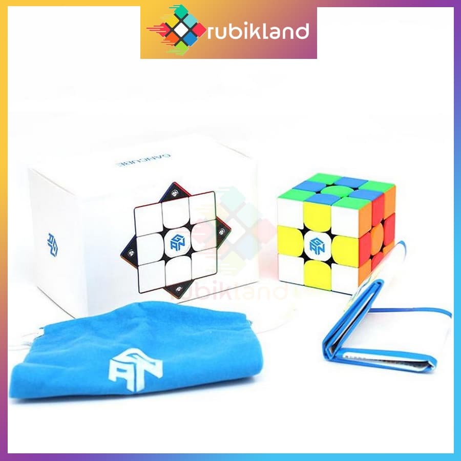 Rubik 3x3 Gan 356 M 3x3 Rubic 3 Tầng Có Nam Châm Gan 356M Stickerless Đồ Chơi Trí Tuệ Trẻ Em Tư Duy