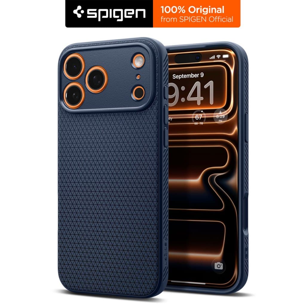 Ốp Lưng iPhone 17 Pro Max 17 Pro Air 17 16 Series 15 Series Liquid Air Spigen - Dẻo Dai Bền bỉ