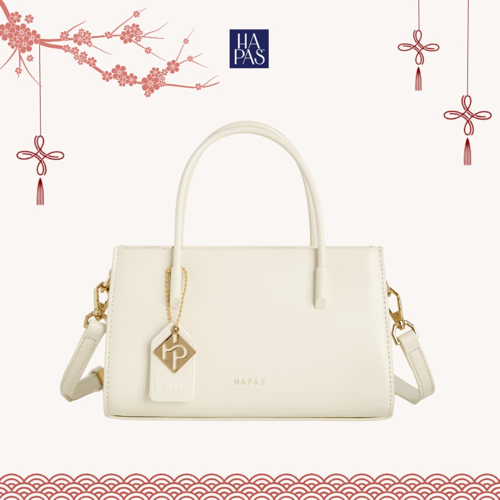 Túi Xách Nữ Cầm Tay Tag Vuông La Muse HAPAS - TXT221226